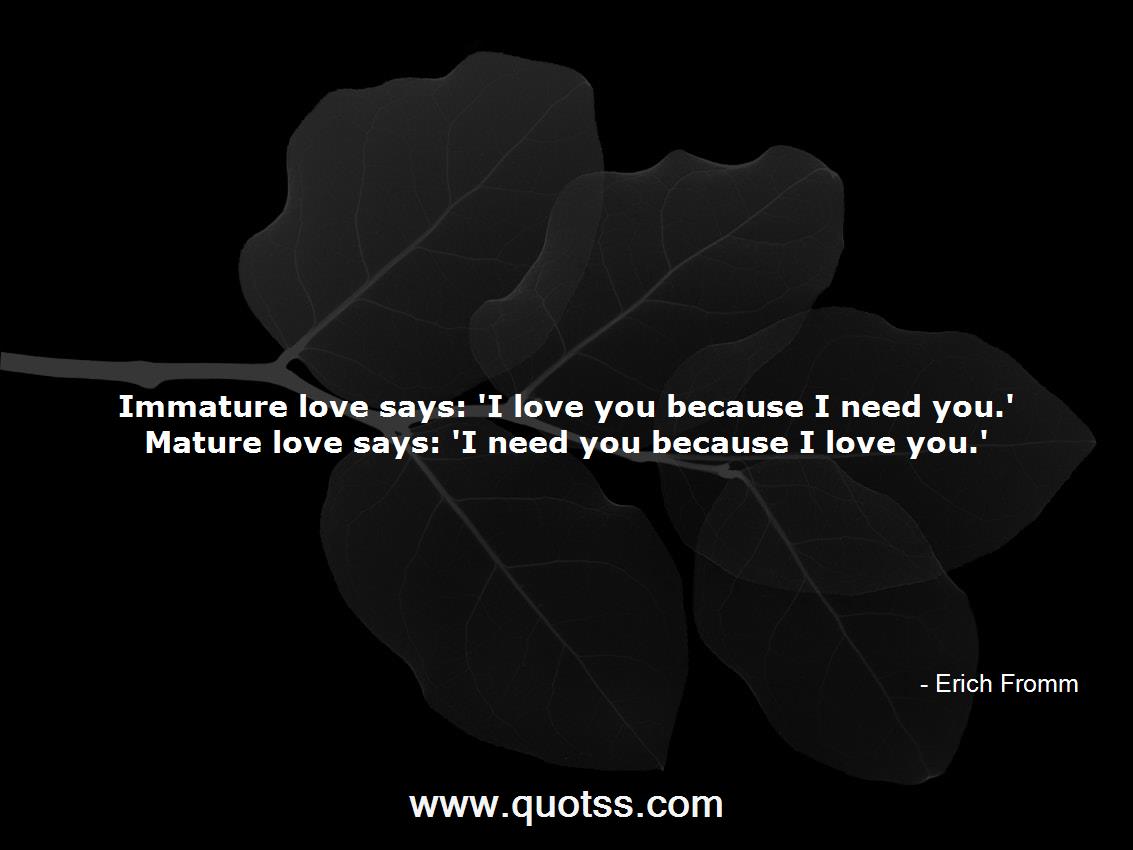 Erich Fromm Quote on Quotss